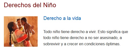 Derecho del Niño