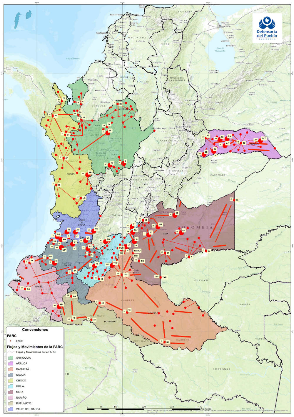 MAPA-FARC