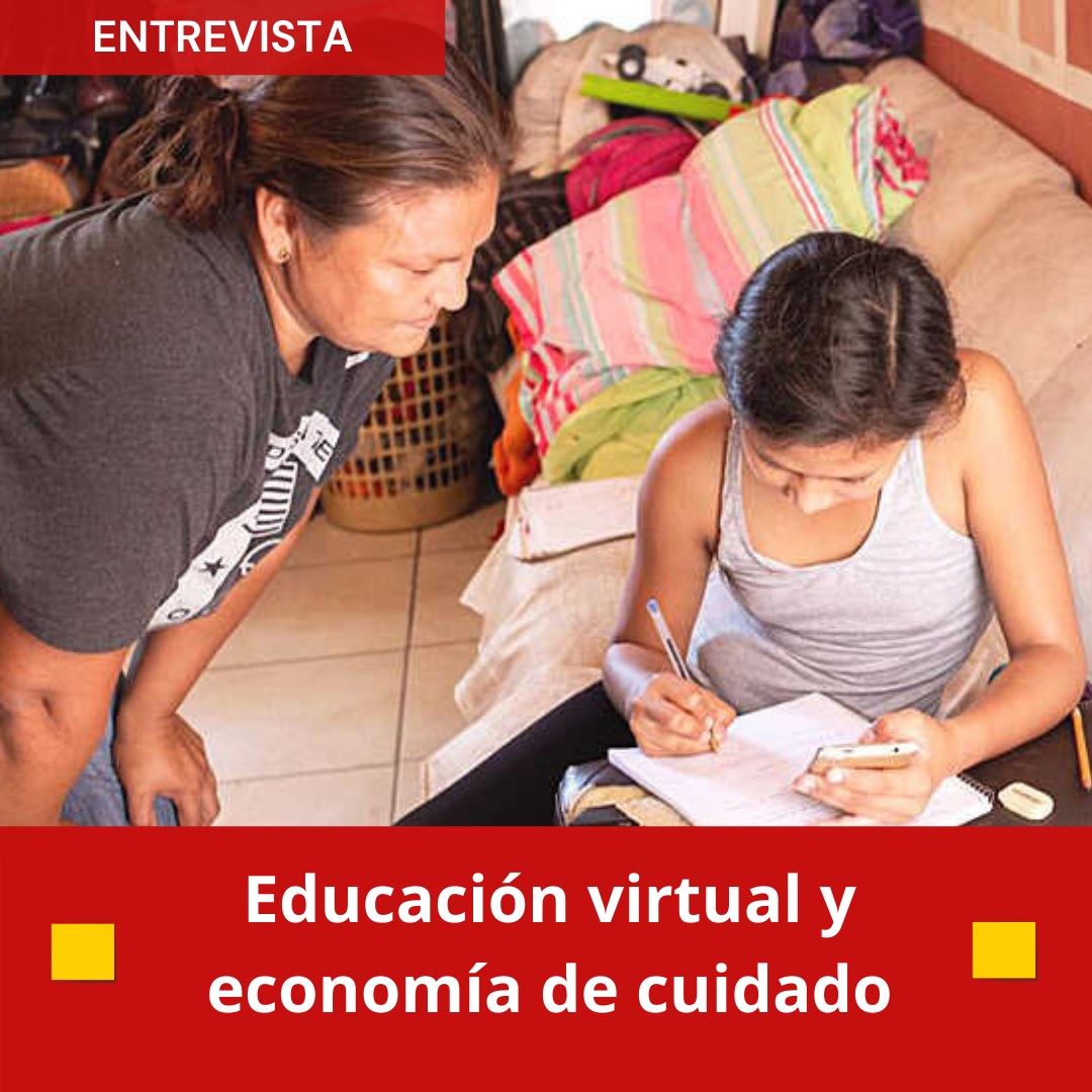 Portada Educación Virtual y Economía del Cuidado