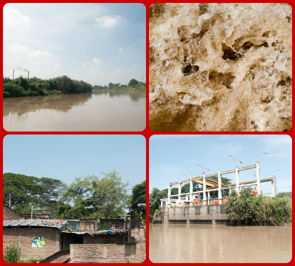 collage Río Cauca