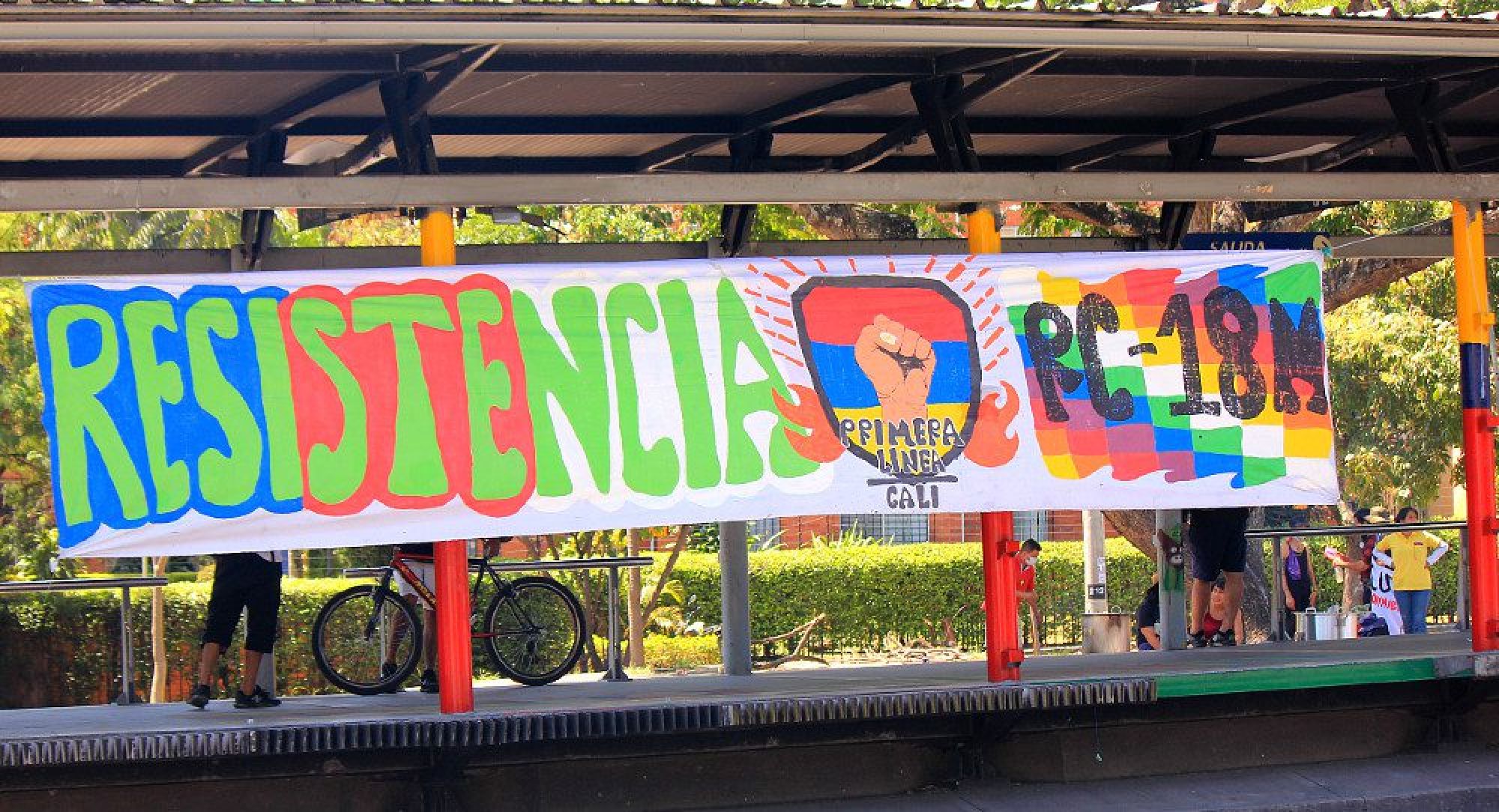 Estación Meléndez en junio de 2021