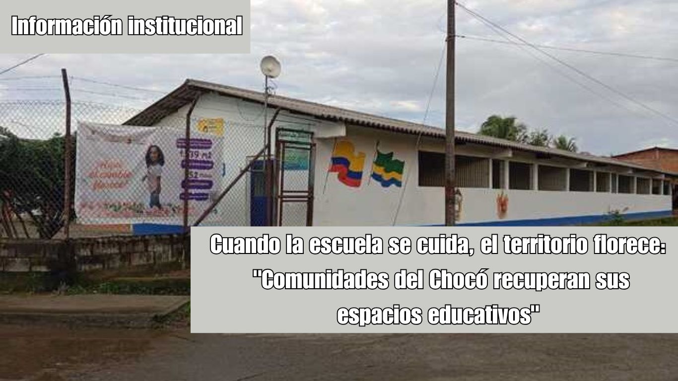Cuando la escuela se cuida, el territorio florece
